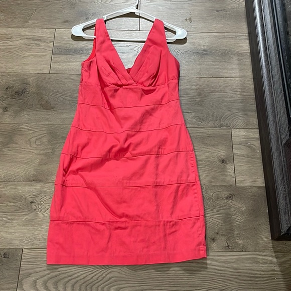 B. Smart Other - B. Smart Sleeveless Paneled Girl's Jr. Dress, Size 9 in coral color
